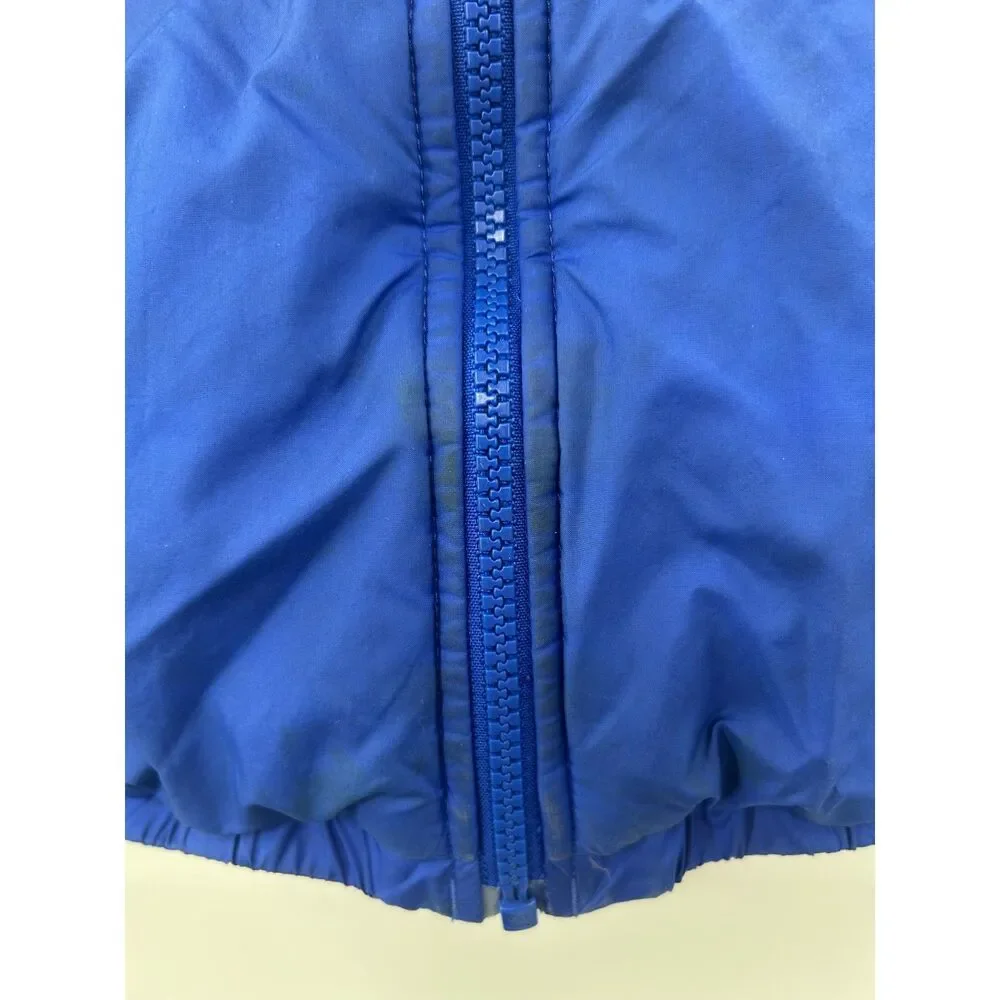 North Face Moondoggy 550-fill Down 4T Puffer Hooded Coat Blue Black